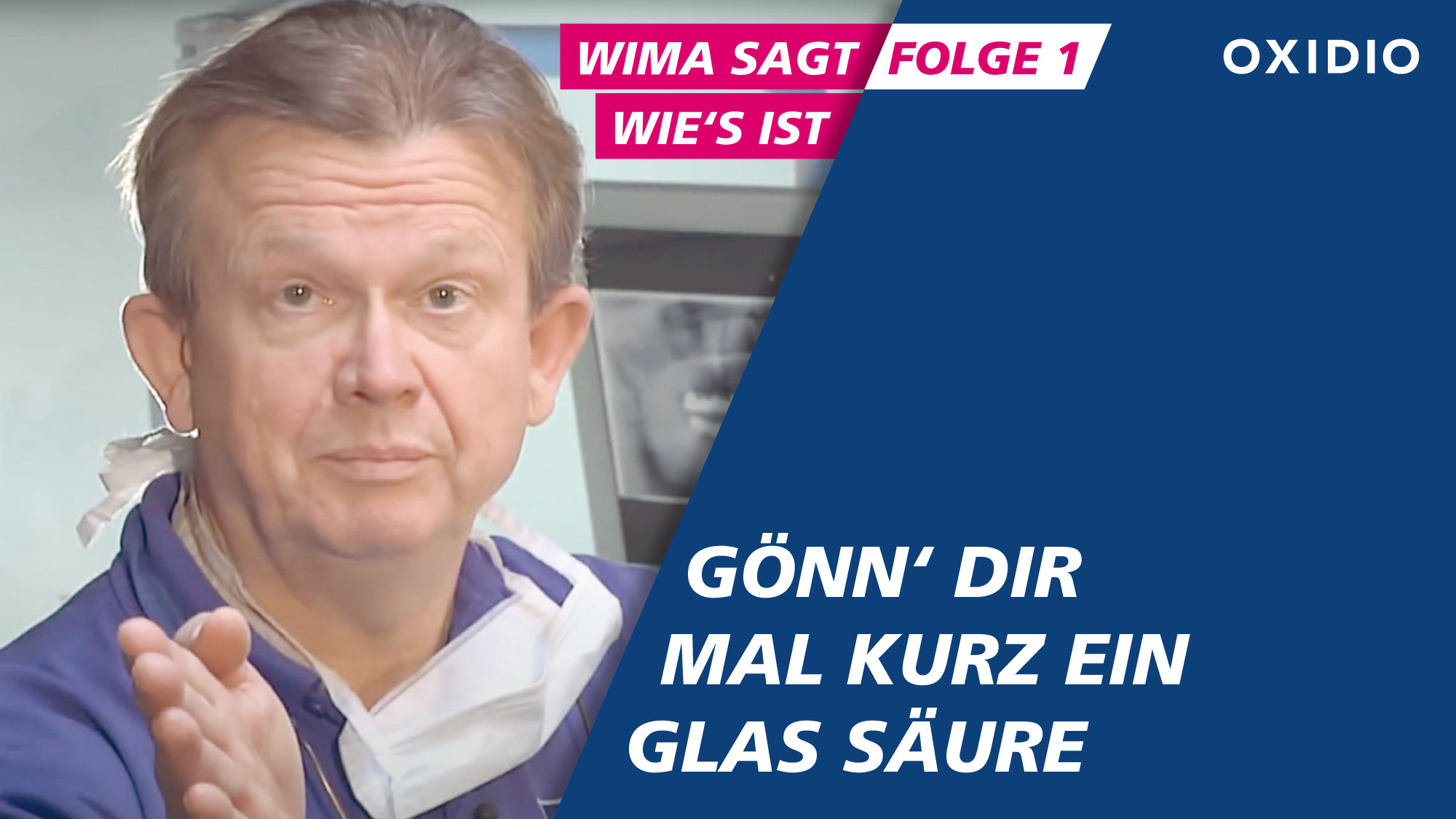 Dr. Reinhard Winkelmann spricht Klartext über alles, was sich alles im Mund abspielt.
